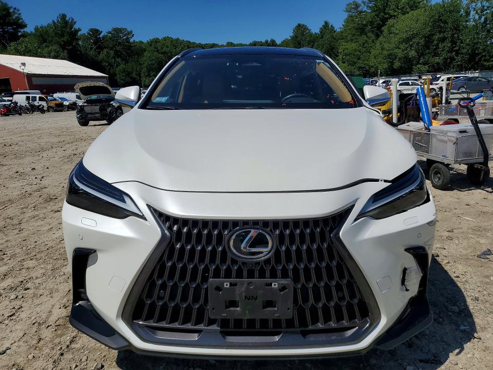 2024 Lexus NX 350h VIN JTJHKCEZXR2025668 COPART salvage auction — Front End, MA - CERT OF TITLE-SALVAGE, sold $25,500 on 2026-08-31 (photo 5)