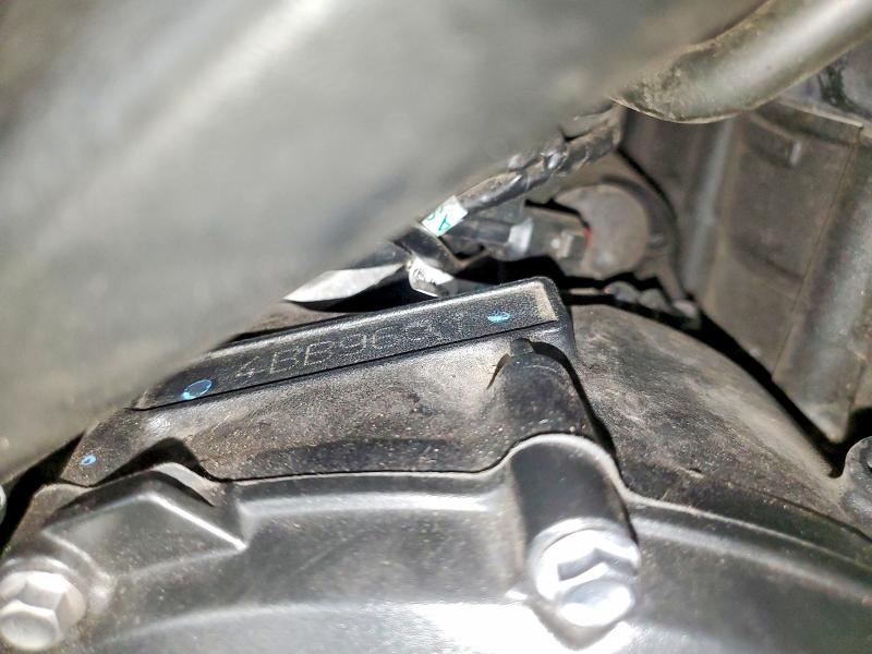 2024 Triumph motorcycle Street VIN SMTA604S6RTBL7376 COPART salvage auction — VANDALISM, CO - PUBLIC - SALVAGE TITLE, sold $3,100 on 2026-09-17 (photo 9)