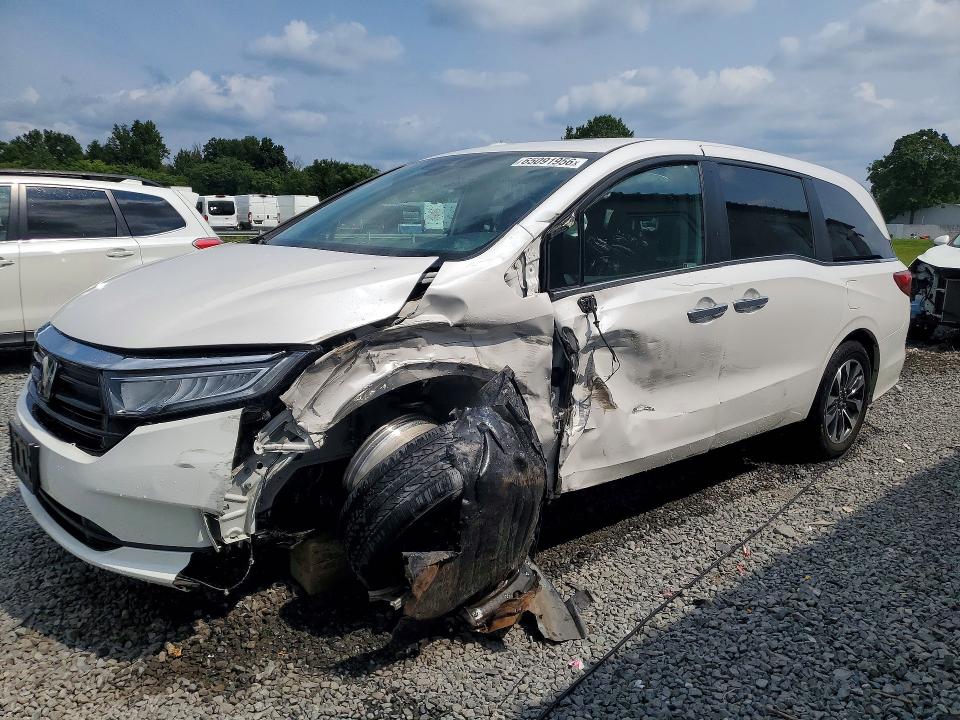 2023 Honda Odyssey VIN 5FNRL6H66PB073475 — COPART salvage auction photo