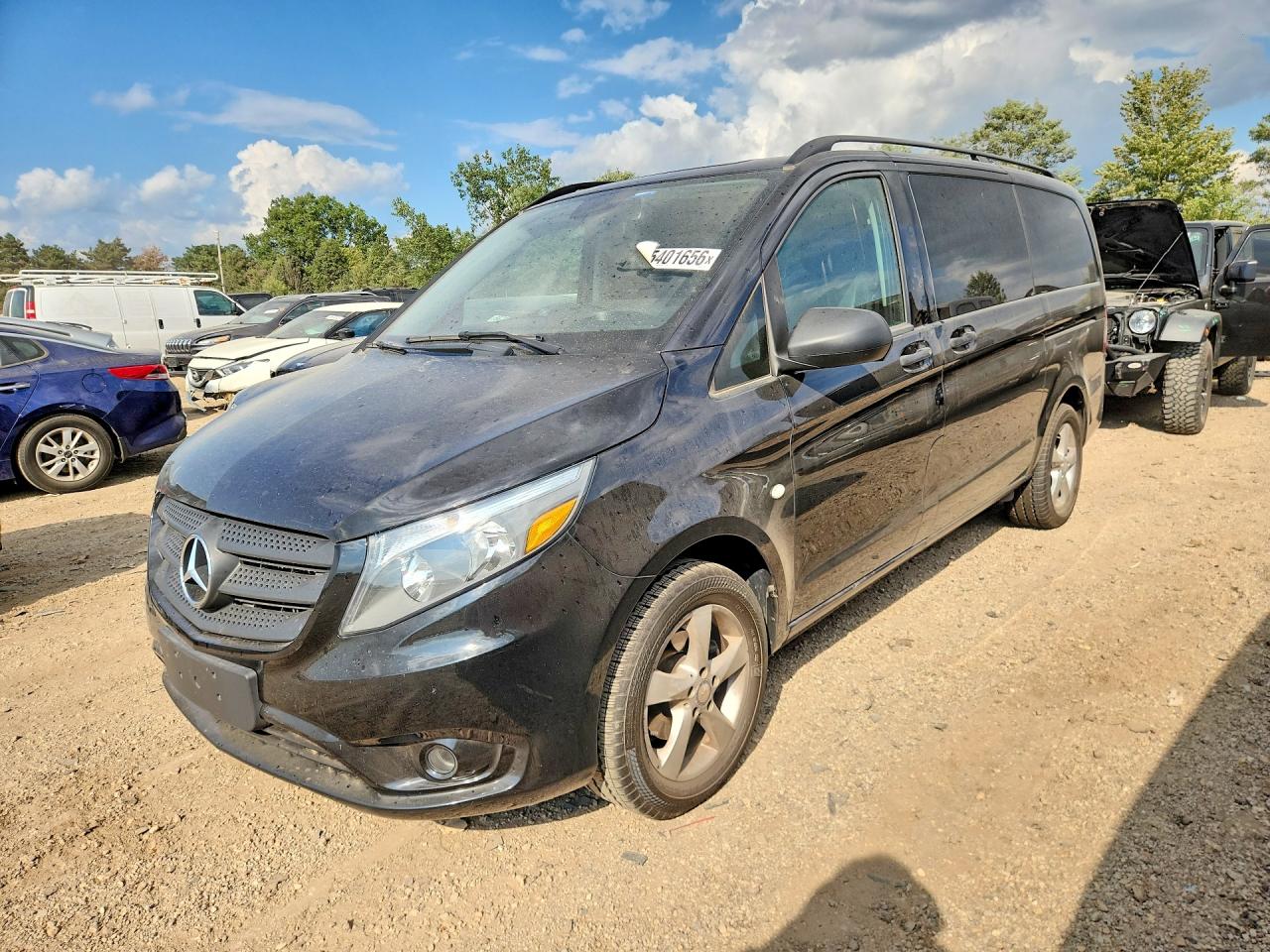 2016 Mercedes-Benz Metris VIN WD4PG2EE8G3103546 — COPART salvage auction photo