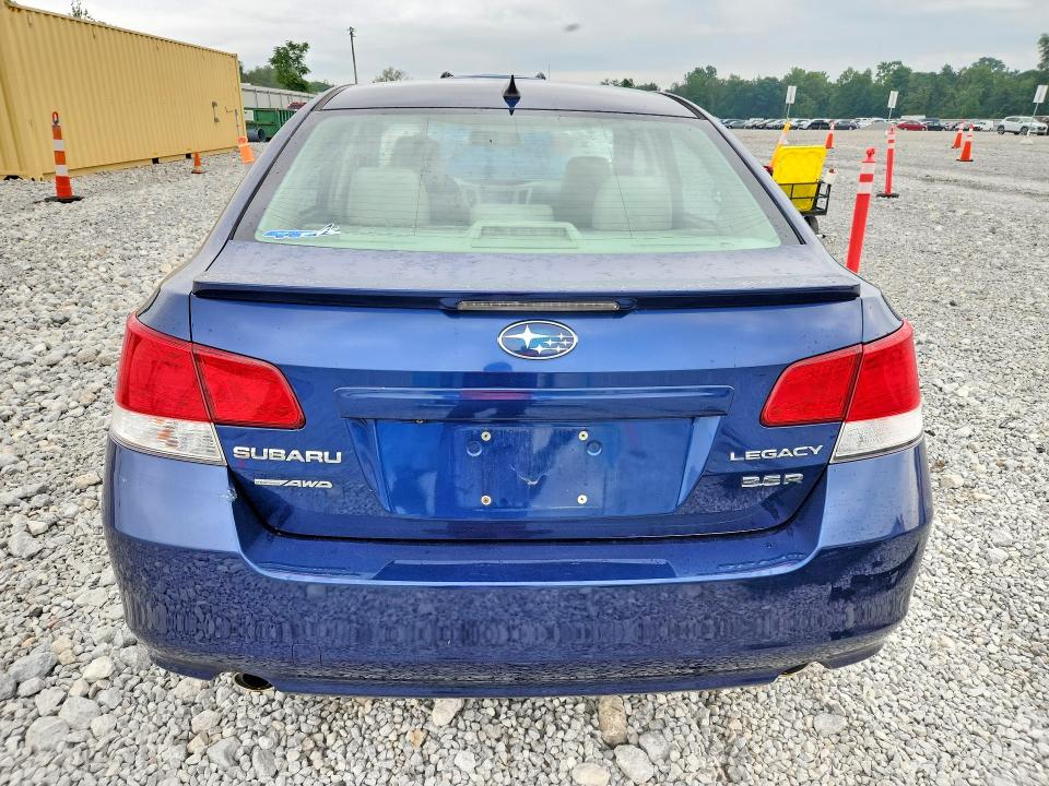 2011 Subaru LEGACY VIN 4S3BMDL60B2229998 COPART salvage auction — FRONT END, OH - CERT OF TITLE-SALVAGE, sold $400 on 2026-08-21 (photo 6)