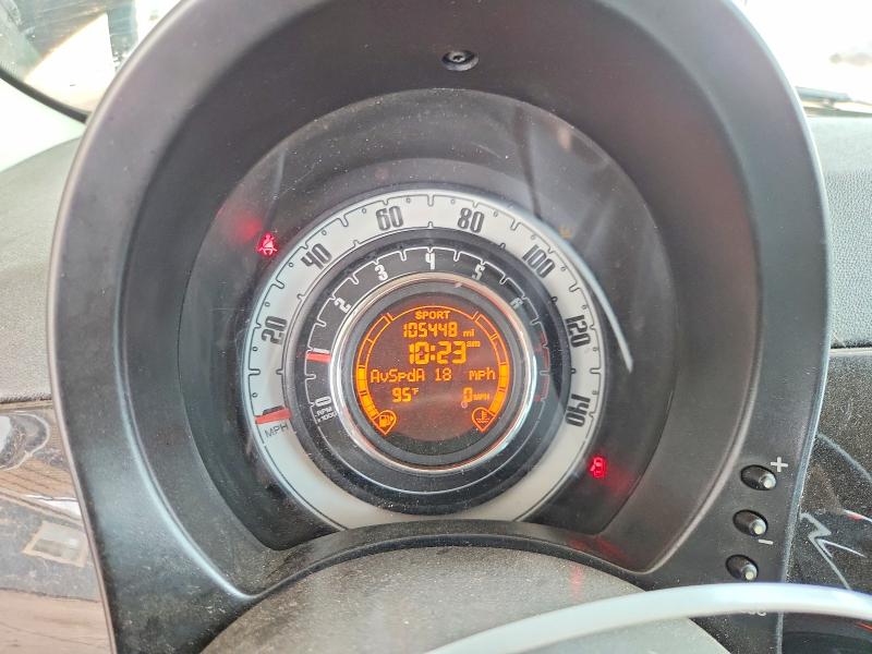 2012 Fiat 500 VIN 3C3CFFARXCT295423 COPART salvage auction — MINOR DENT/SCRATCHES, AZ - CERT OF TITLE - SALVAGE, sold $1,000 on 2026-09-10 (photo 9)