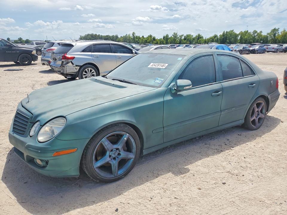 2009 Mercedes-benz E-class VIN WDBUF56XX9B386556 COPART salvage auction — MECHANICAL, TX - CERT OF TITLE-REBUILT SALVAGE, sold $450 on 2026-08-21 (photo 1)