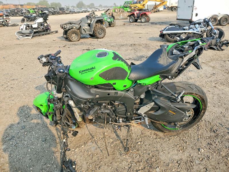 2025 Kawasaki Ninja VIN JKBZXJJ14SA024224 COPART salvage auction — ROLLOVER, Salvage Title, sold $1,450 on 2026-09-03 (photo 3)