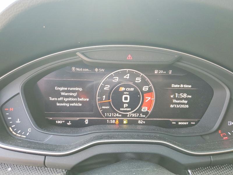 2018 Audi Sq5 VIN WA1A4AFY2J2009651 COPART salvage auction — MINOR DENT/SCRATCHES, Md - Certificate Of Title, sold $9,000 on 2026-08-21 (photo 9)