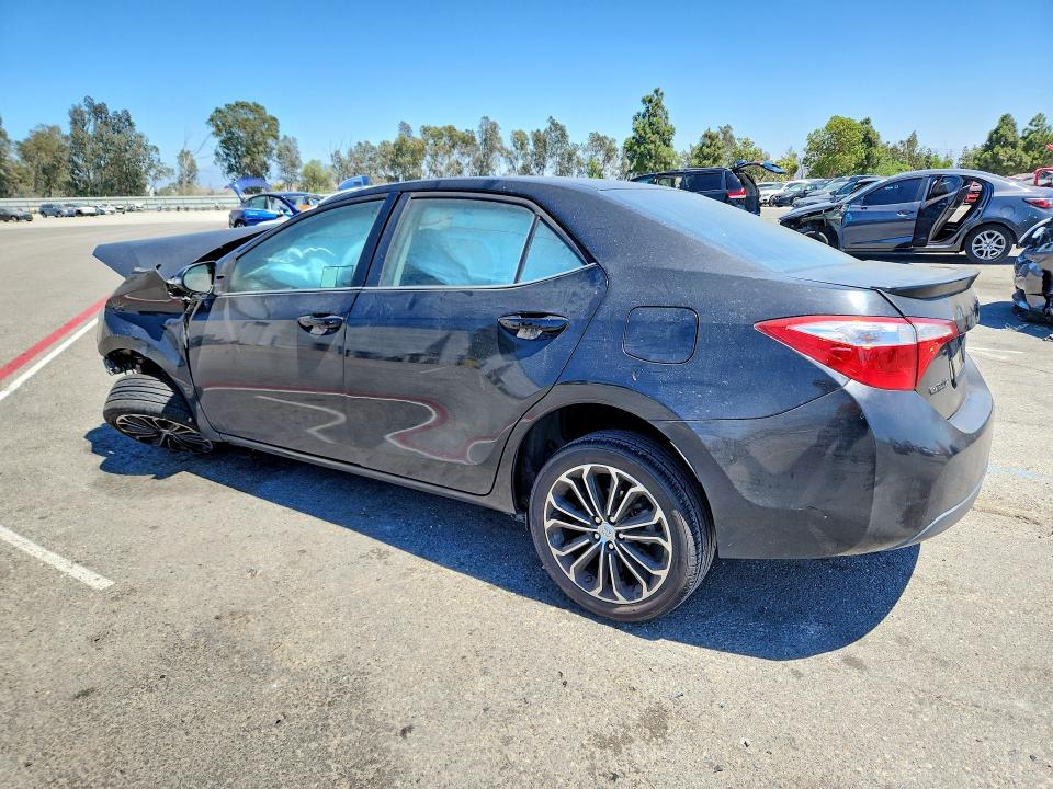 2016 Toyota Corolla VIN 5YFBURHE6GP530717 COPART salvage auction — FRONT END, Ca - Salvage Certificate, sold $150 on 2026-08-13 (photo 2)