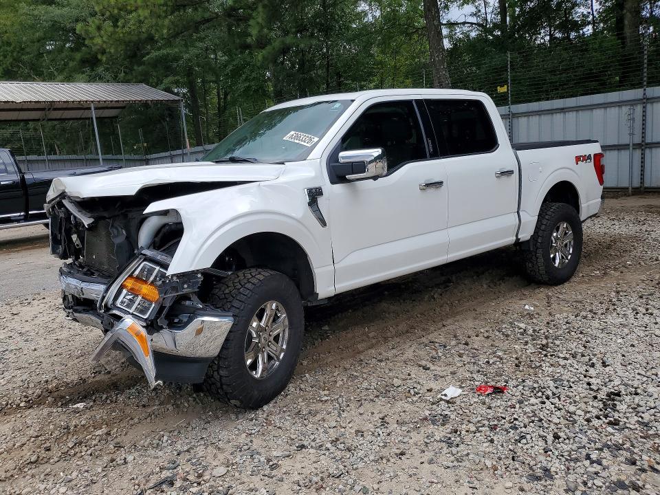 2022 Ford F-150 lightning VIN 1FTFW1E88NFB65991 — COPART salvage auction photo