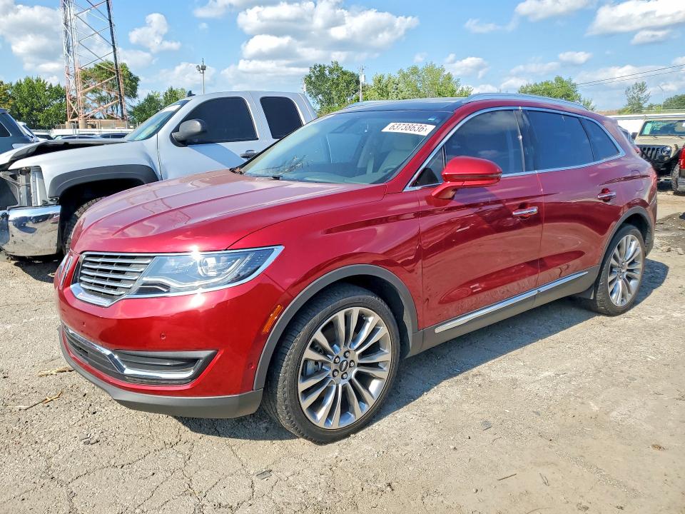 2016 Lincoln Mkx VIN 2LMPJ8LR1GBL84190 — COPART salvage auction photo