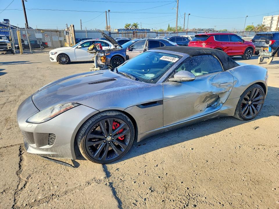 2014 Jaguar F-type VIN SAJWA6FC5E8K06307 — COPART salvage auction photo