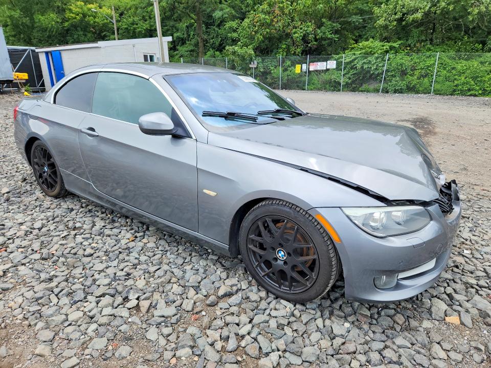 2013 BMW 3er VIN WBADW7C52DE731552 COPART salvage auction — FRONT END, Ny - Mv-907A Salvage Certificate, sold $475 on 2026-08-13 (photo 4)