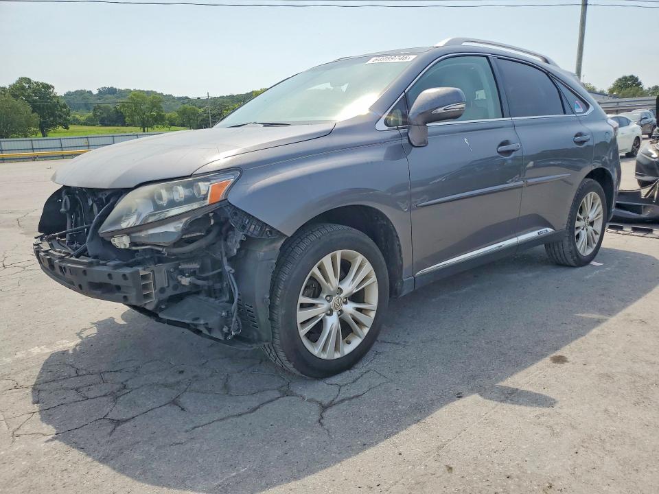 2012 Lexus Rx VIN JTJBC1BA5C2432908 COPART salvage auction — FRONT END, Tn - Salvage Certificate, sold $1,200 on 2026-09-02 (photo 1)