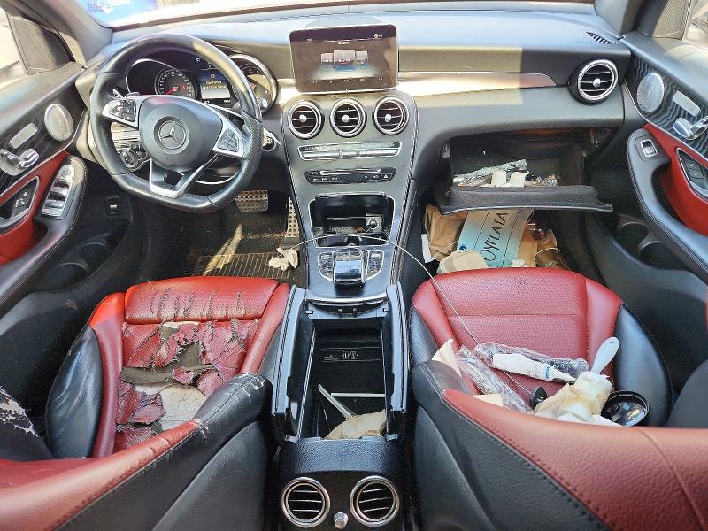 2017 Mercedes-benz Glc coupe VIN WDC0J4KB4HF212728 COPART salvage auction — ROOF, Ga - Certificate Of Title (P), sold $10,500 on 2026-09-01 (photo 8)