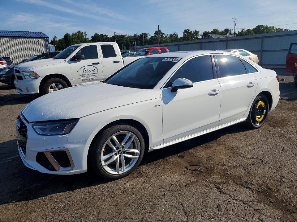 2020 Audi A4 VIN WAUDNAF42LA047058 — COPART salvage auction photo