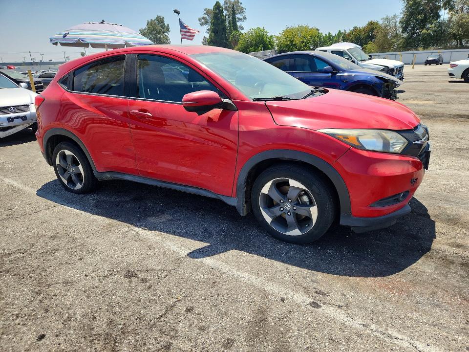 2018 Honda Hr-v VIN 3CZRU5H55JM716278 COPART salvage auction — MINOR DENT/SCRATCHES, Ca - Dis/Dlr/Exp Only Clean Title, sold $2,500 on 2026-08-07 (photo 4)