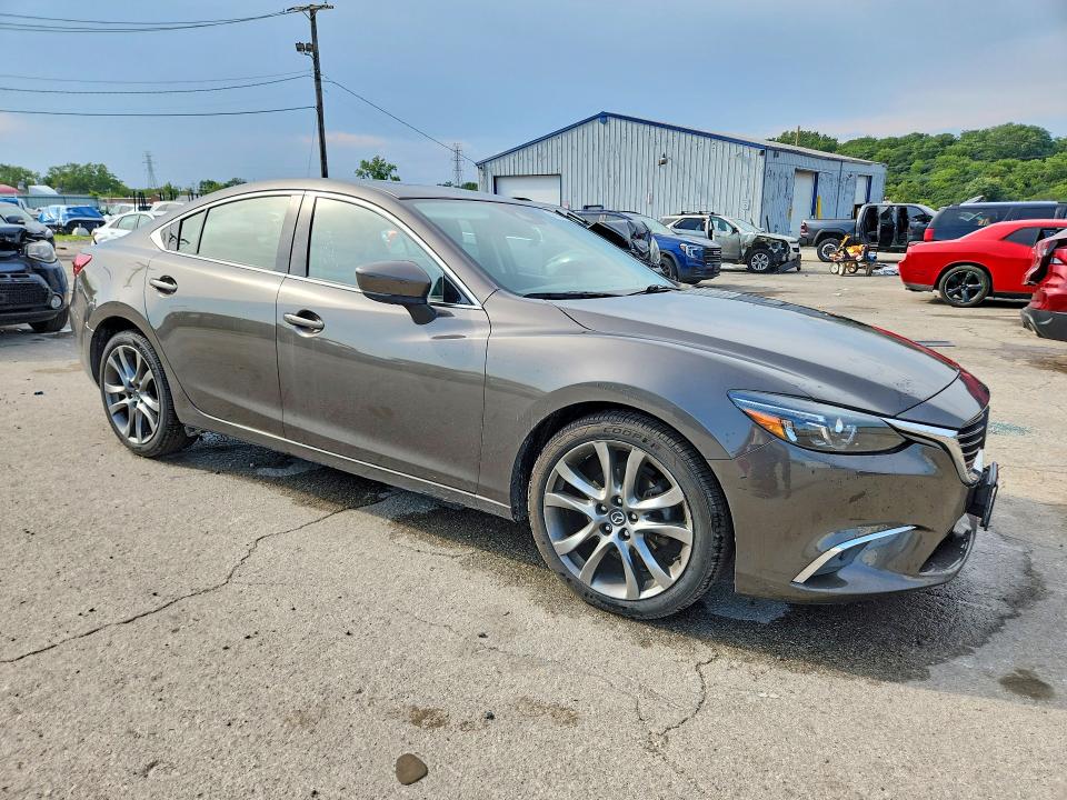 2017 Mazda 6 VIN JM1GL1W52H1123481 COPART salvage auction — HAIL, Il - Salvage Certificate, sold $8,800 on 2026-10-14 (photo 4)