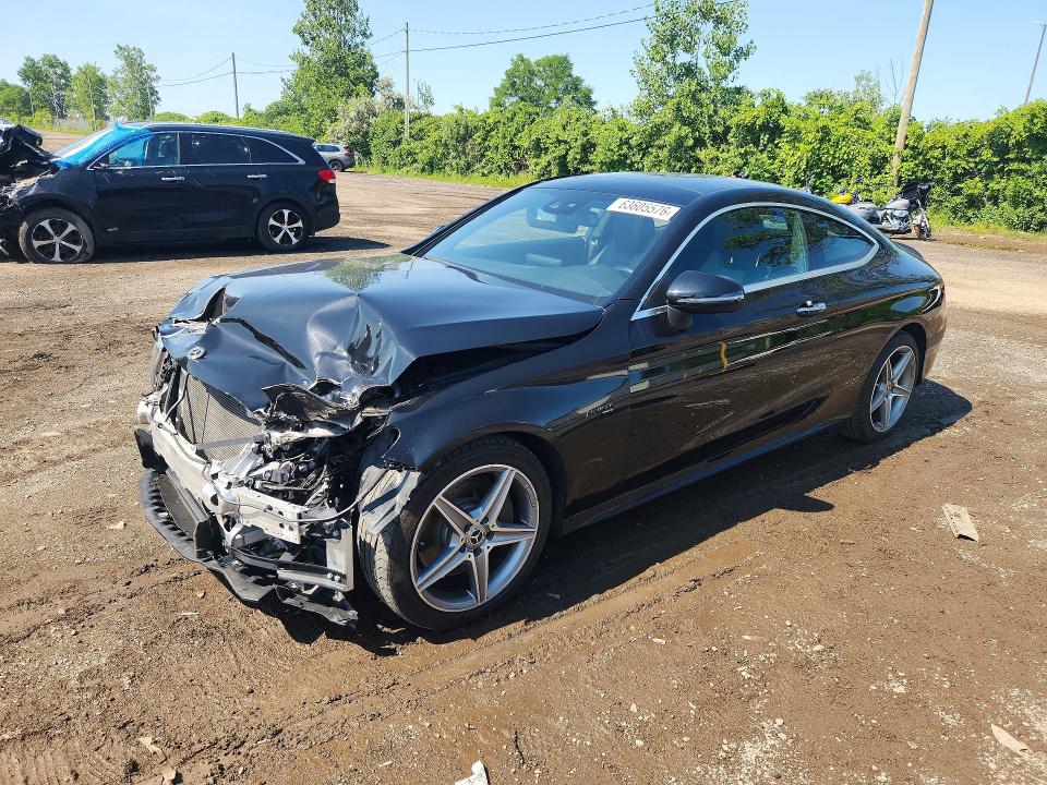 2018 Mercedes-benz C-klasse VIN WDDWJ4KB2JF601279 — COPART salvage auction photo