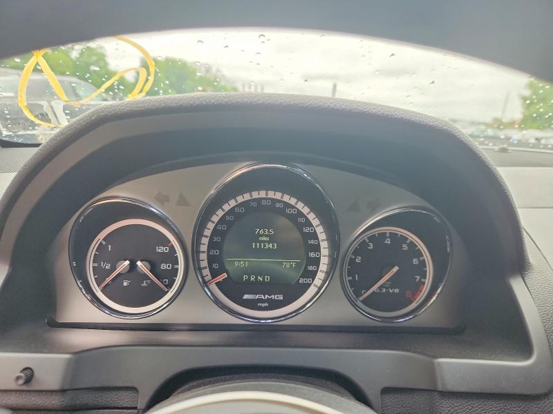 2009 Mercedes-benz C class VIN WDDGF77X39F246811 COPART salvage auction — SIDE, NY - MV-907A SALVAGE CERTIFICATE, sold $10,100 on 2026-08-13 (photo 9)