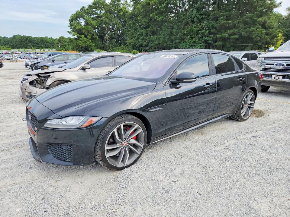 2017 Jaguar Xf VIN SAJBG4BV8HCY43105 COPART salvage auction — FRONT END, MT - CERTIFICATE OF TITLE, sold $3,000 on 2026-08-28 (photo 1)