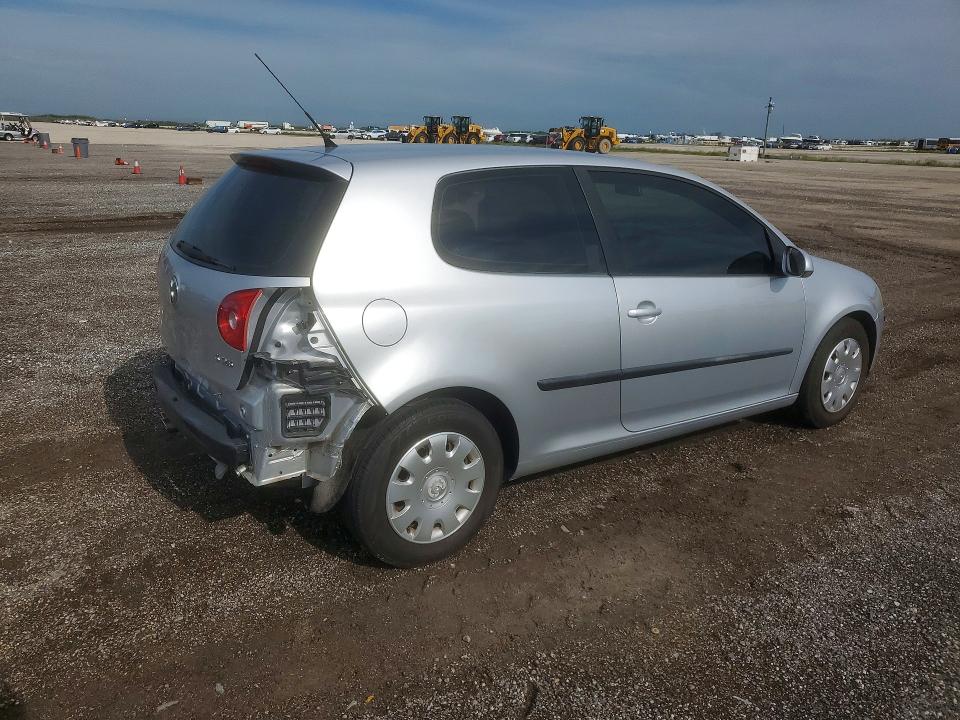 2008 Volkswagen Rabbit VIN WVWBB71K08W293662 COPART salvage auction — REAR END, FL - CERT OF TITLE SLVG REBUILDABLE, sold $575 on 2026-08-17 (photo 3)