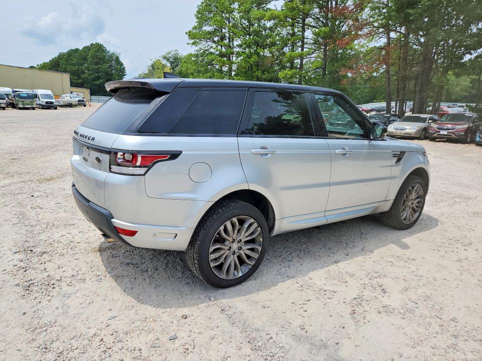 2017 Land rover Range rover sport VIN SALWV2FV7HA125361 COPART salvage auction — WATER/FLOOD, Nc - Salvage Certificate Of Title, sold $7,500 on 2026-08-21 (photo 3)