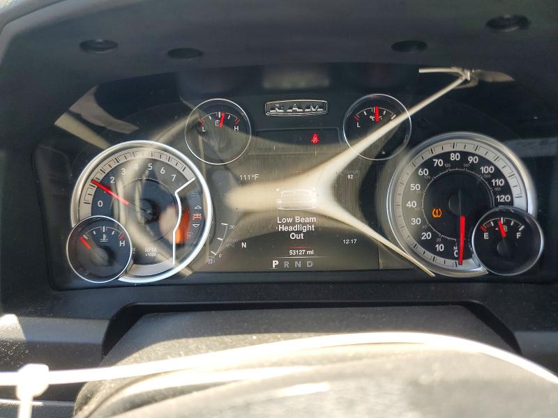 2019 Ram 1500 VIN 1C6RR7GT5KS705980 COPART salvage auction — FRONT END, Ca - Salvage Certificate, sold $9,400 on 2026-09-03 (photo 9)
