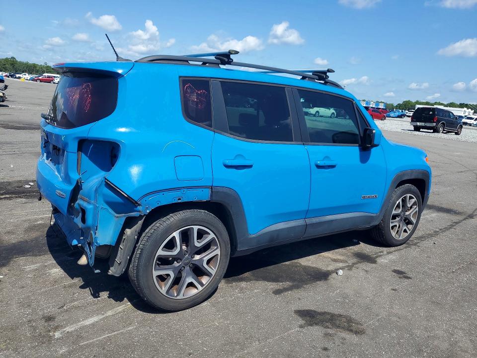 2015 Jeep Renegade VIN ZACCJABT7FPC22089 COPART salvage auction — REAR END, Fl - Cert Of Title Slvg Rebuildable, sold $2,300 on 2026-08-19 (photo 3)