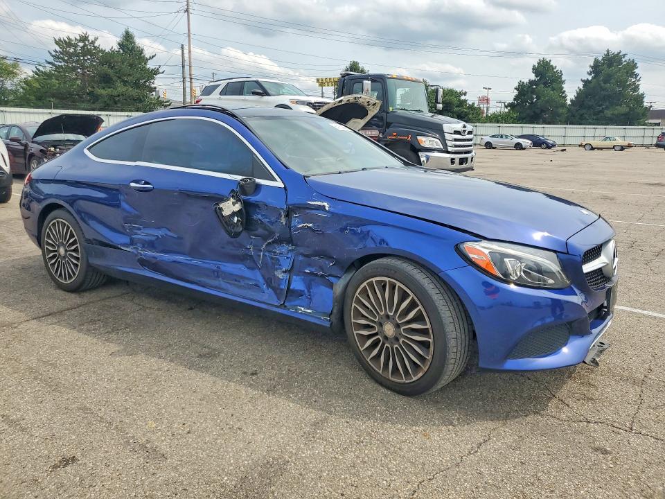 2017 Mercedes-benz C class VIN WDDWJ4KB2HF331450 COPART salvage auction — SIDE, OH - CERTIFICATE OF TITLE, sold $4,950 on 2026-08-19 (photo 4)