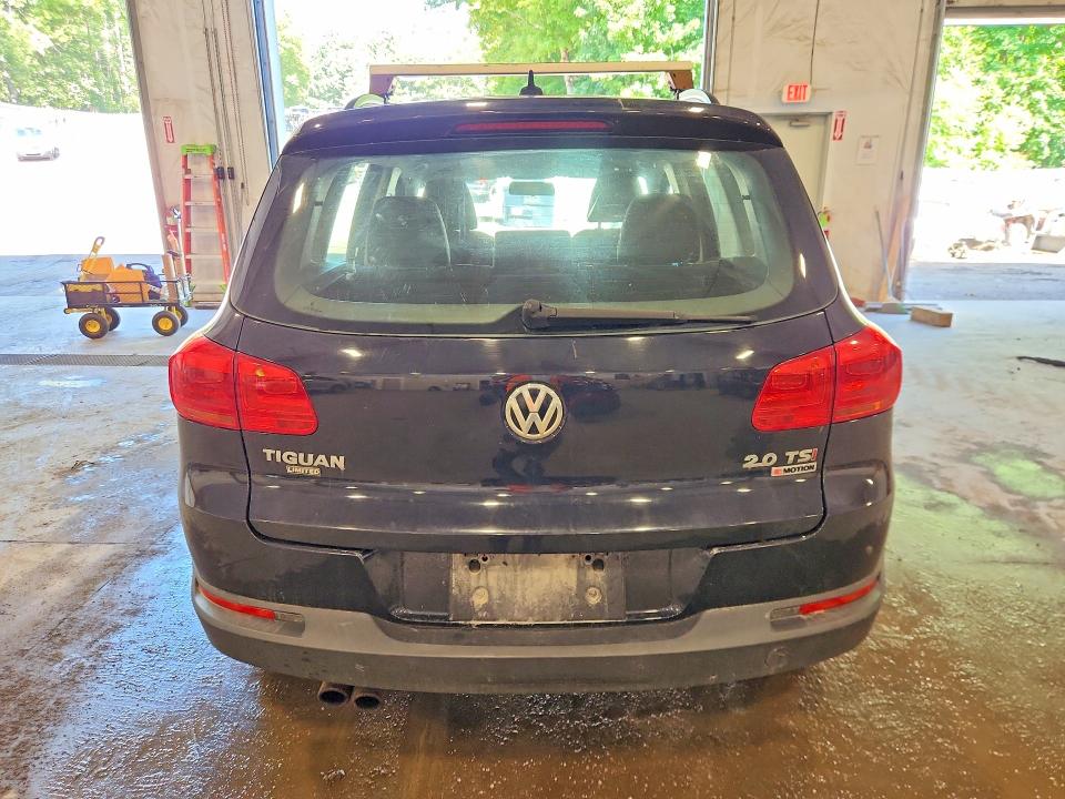 2018 Volkswagen Tiguan VIN WVGBV7AX4JK001782 COPART salvage auction — FRONT END, Vt - Cert Of Title-Salvage Vehicle, sold $950 on 2026-08-17 (photo 6)