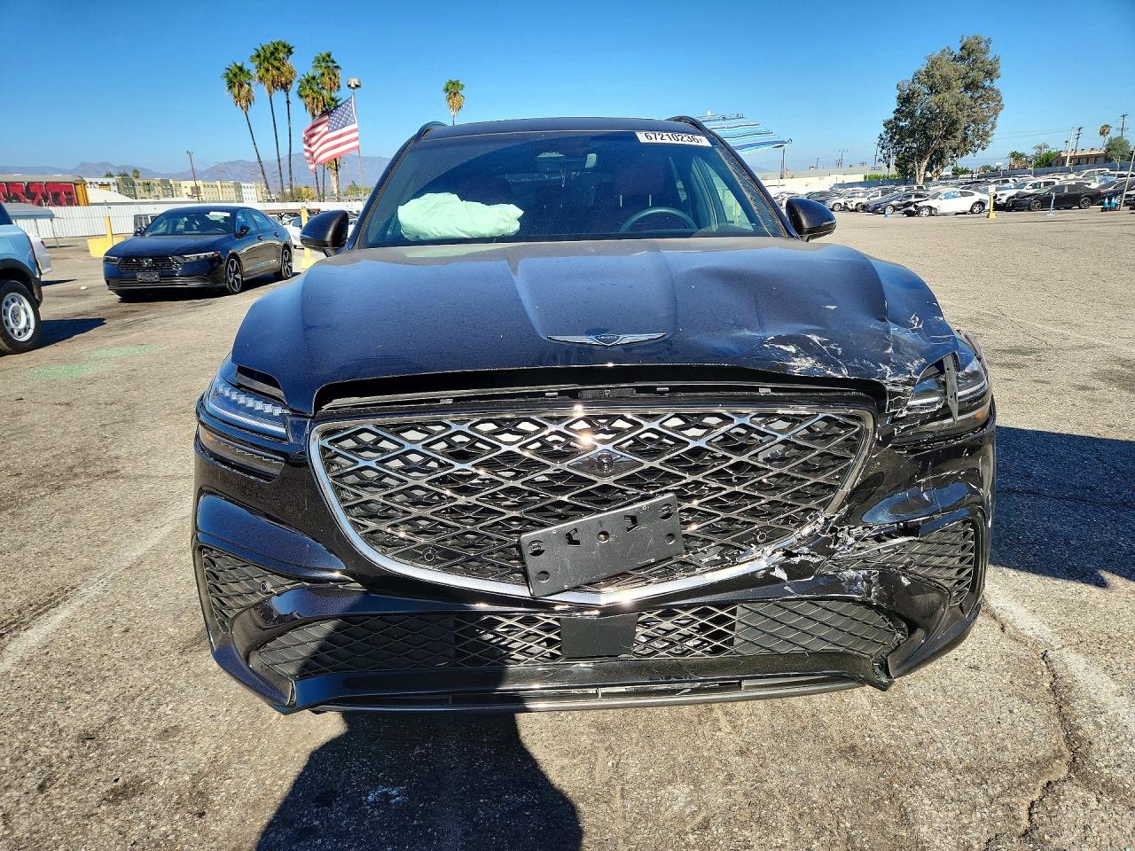 2026 Genesis GV70 VIN 5NMMFDTB8TH039671 COPART salvage auction — Front End, Sc - Salvage Title, sold $18,800 on 2026-09-25 (photo 5)