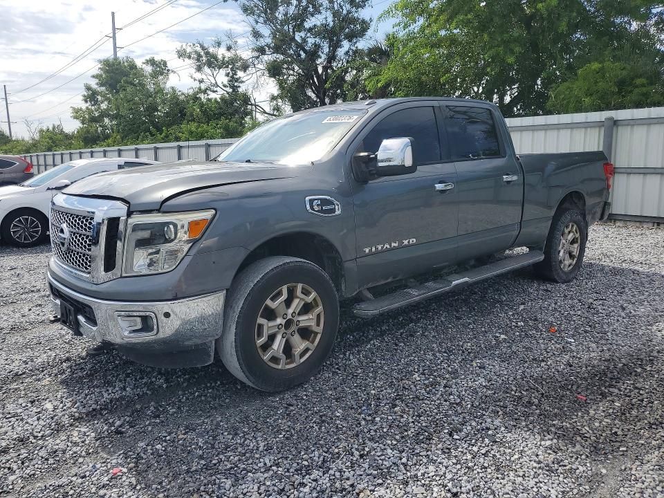 2017 Nissan TITAN VIN 1N6BA1F24HN509508 — COPART salvage auction photo