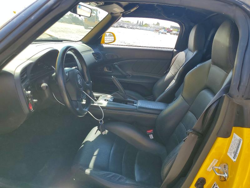 2007 Honda S2000 VIN JHMAP21447S001095 COPART salvage auction — FRONT END, CA - SALVAGE CERTIFICATE, sold $18,900 on 2026-08-27 (photo 7)