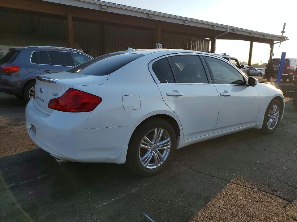 2013 Infiniti VIN JN1CV6AR0DM357291 COPART salvage auction — FRONT END, CO - SALVAGE TITLE, sold $3,000 on 2026-09-08 (photo 3)