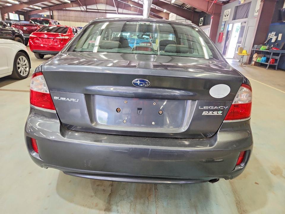2009 Subaru LEGACY VIN 4S3BL616X97235032 COPART salvage auction — REAR END, VT - CERTIFICATE OF TITLE (P), sold $700 on 2026-09-10 (photo 6)