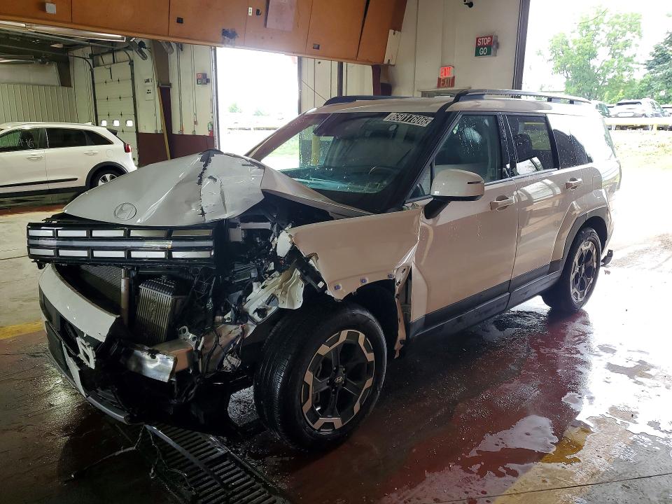 2026 Hyundai Santa fe VIN 5NMP2DGL2TH193966 COPART salvage auction — FRONT END, FL - CERT OF TITLE SLVG REBUILDABLE (P), sold $7,500 on 2026-08-24 (photo 1)