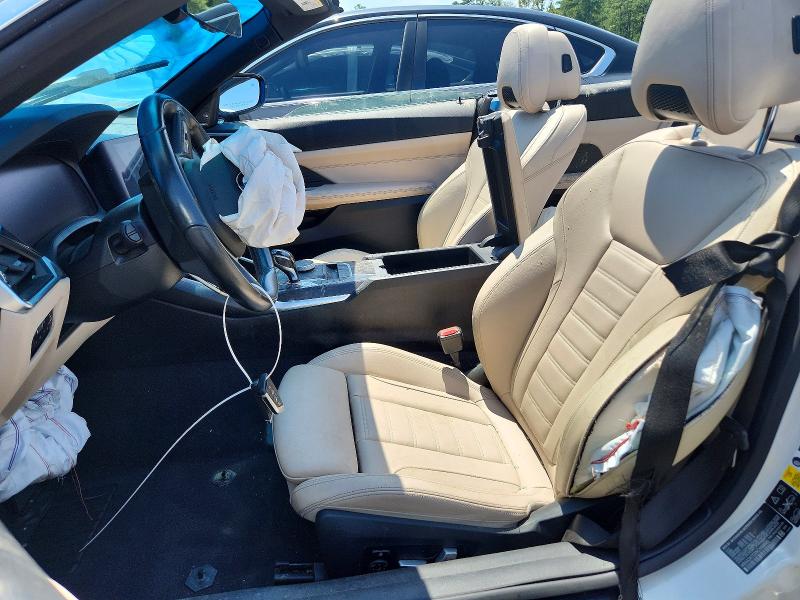 2022 BMW 4er VIN WBA43AT02NCH68840 COPART salvage auction — ROLLOVER, Sc - Cert Of Title-Salvage, sold $8,700 on 2026-09-04 (photo 7)