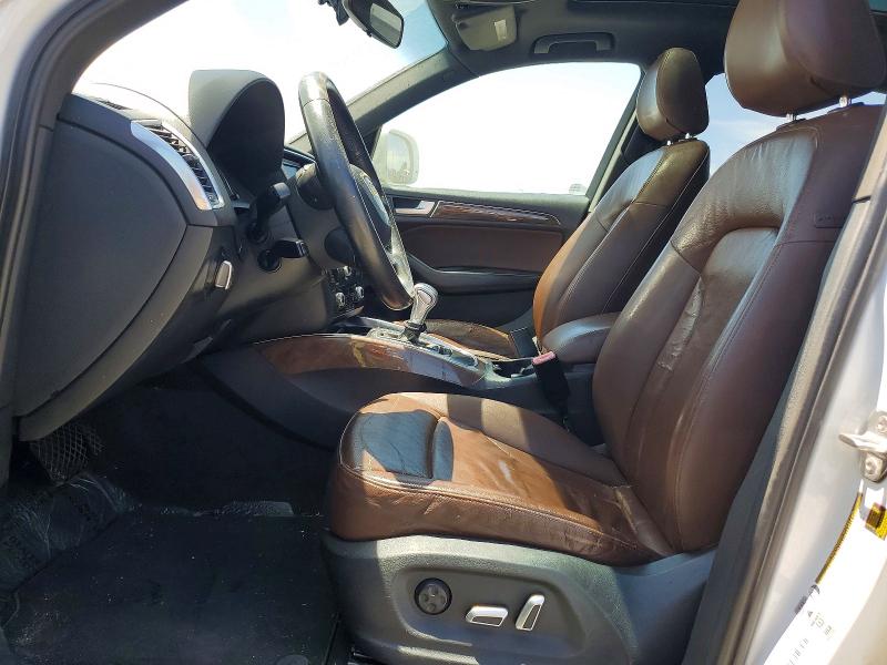 2016 Audi Q5 VIN WA1C2AFP9GA041100 COPART salvage auction — FRONT END, Ca - Dis/Dlr/Exp Only Clean Title, sold $1,250 on 2026-09-08 (photo 7)