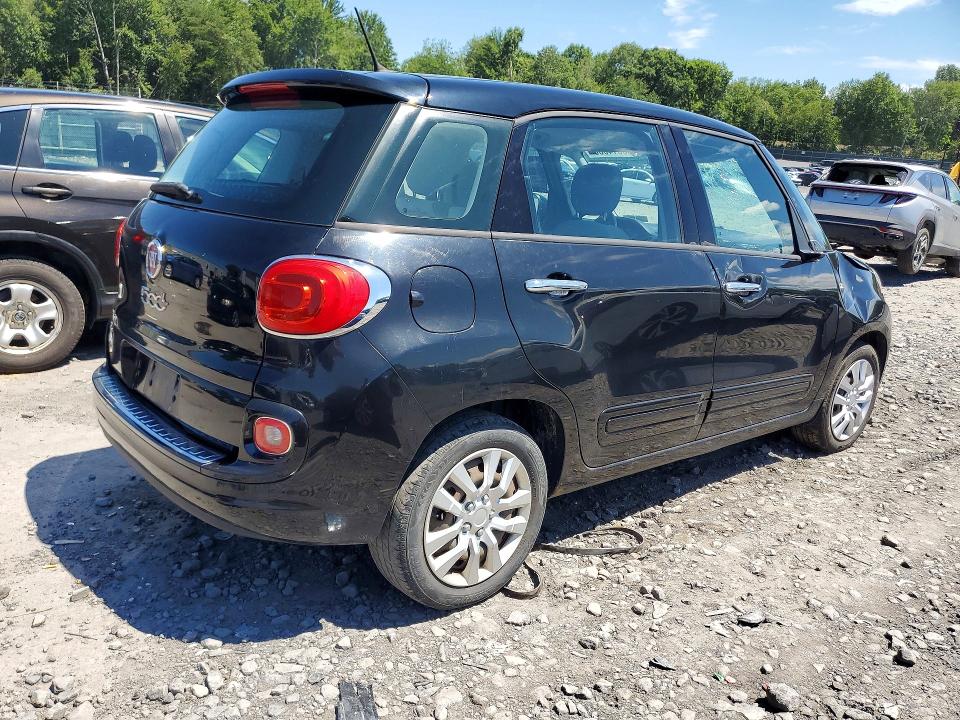 2014 Fiat 500l VIN ZFBCFAAH0EZ020292 COPART salvage auction — SIDE, Pa - Certificate Of Salvage, sold $425 on 2026-08-12 (photo 3)