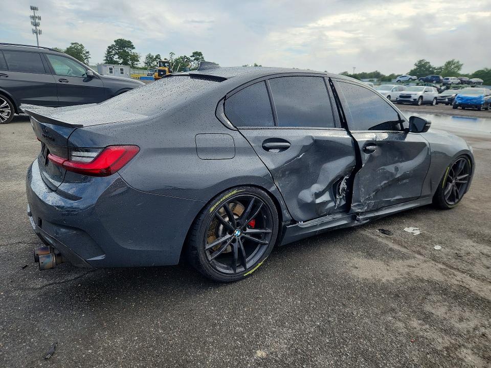 2021 BMW M3 VIN WBA5U9C07MFL38747 COPART salvage auction — SIDE, Pa - Certificate Of Salvage, sold $13,400 on 2026-08-21 (photo 3)