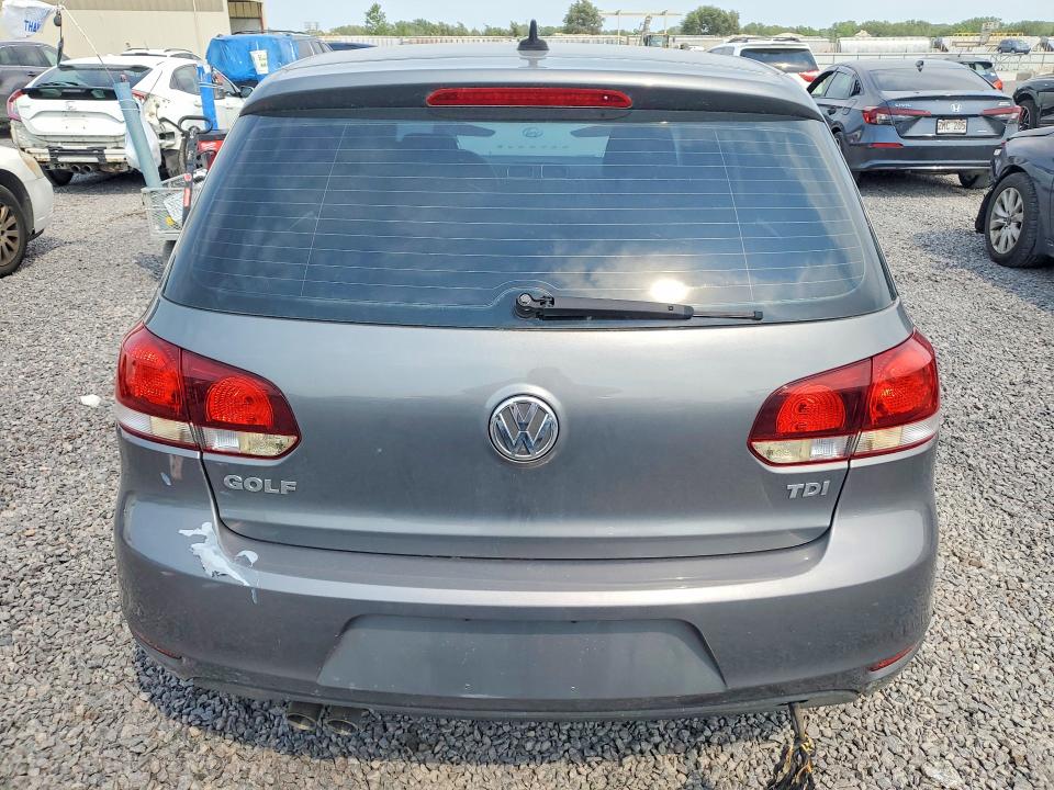 2013 Volkswagen Golf VIN WVWDM7AJ4DW062106 COPART salvage auction — MECHANICAL, Va - Certificate Of Title, sold $3,600 on 2026-09-15 (photo 6)