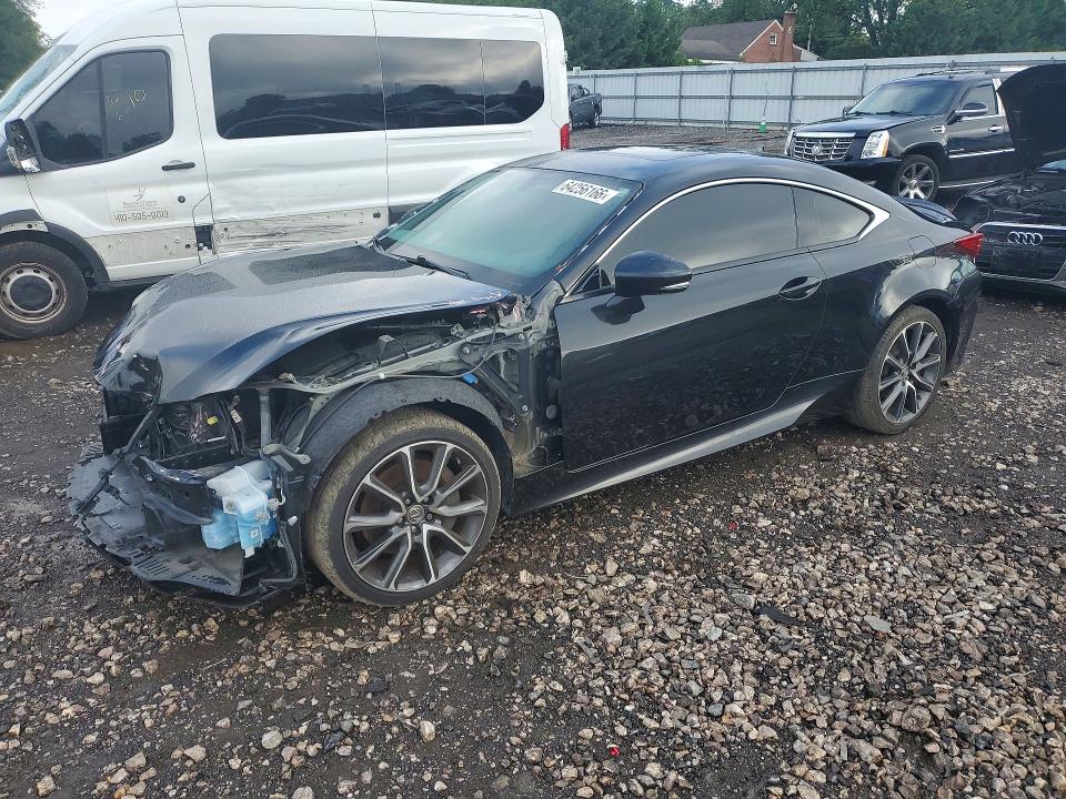 2017 Lexus RC 300 VIN JTHSM5BC5H5003863 COPART salvage auction — FRONT END, MD - CERT OF SALVAGE < 75% DAMAGE, sold $2,250 on 2026-10-04 (photo 1)