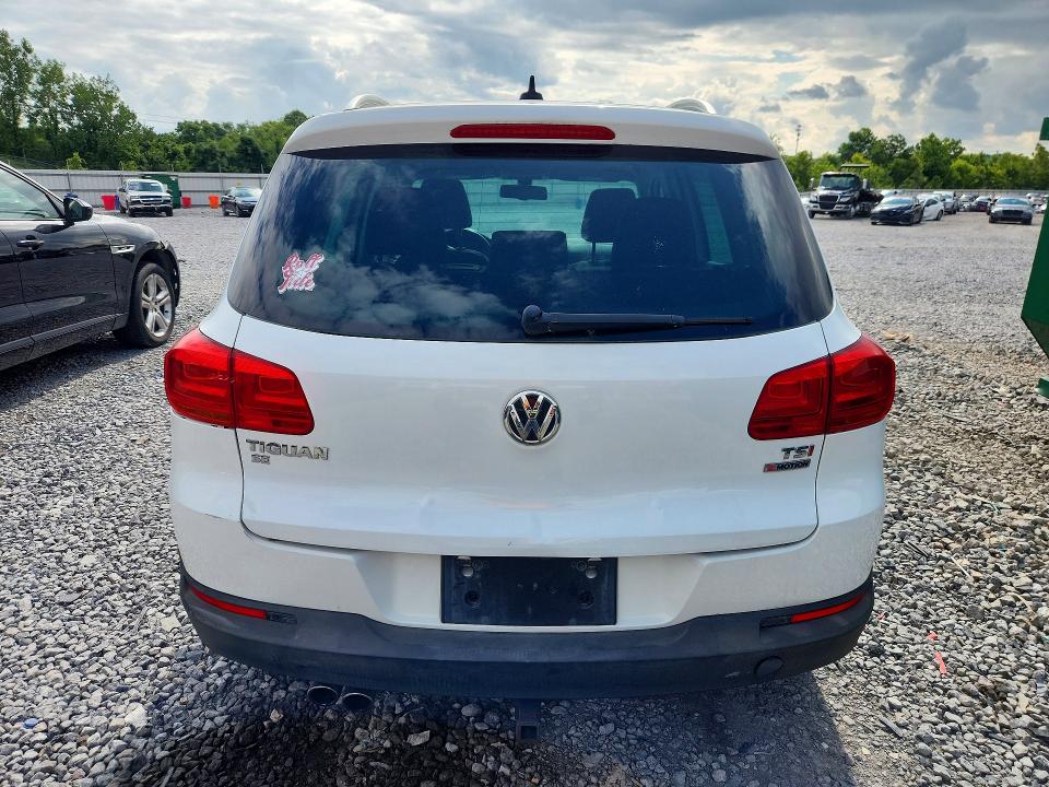 2016 Volkswagen Tiguan VIN WVGBV7AX1GW612077 COPART salvage auction — MECHANICAL, Mt - Certificate Of Title, sold $2,050 on 2026-08-11 (photo 6)