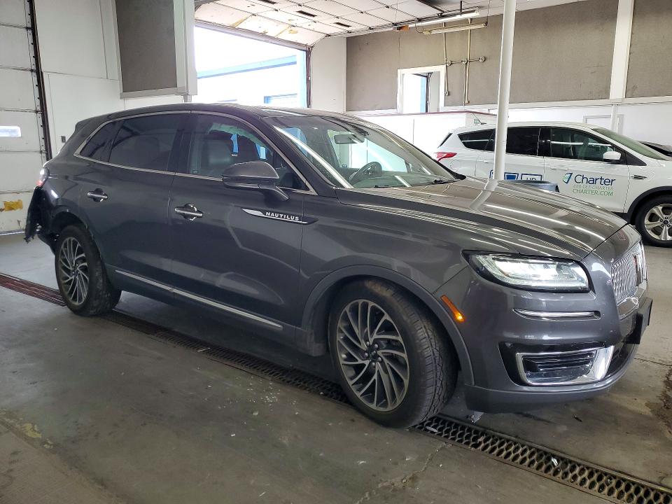 2019 Lincoln Nautilus VIN 2LMPJ8L9XKBL66506 COPART salvage auction — FRONT END, Wa - Bill Of Sale, sold $2,800 on 2026-09-18 (photo 4)
