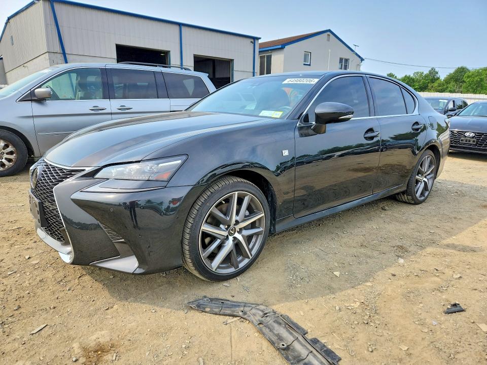 2019 Lexus Gs VIN JTHCZ1BL8KA011355 COPART salvage auction — WATER/FLOOD, Nj - Cert Of Title-Salvage Flood, sold $16,900 on 2026-08-26 (photo 1)
