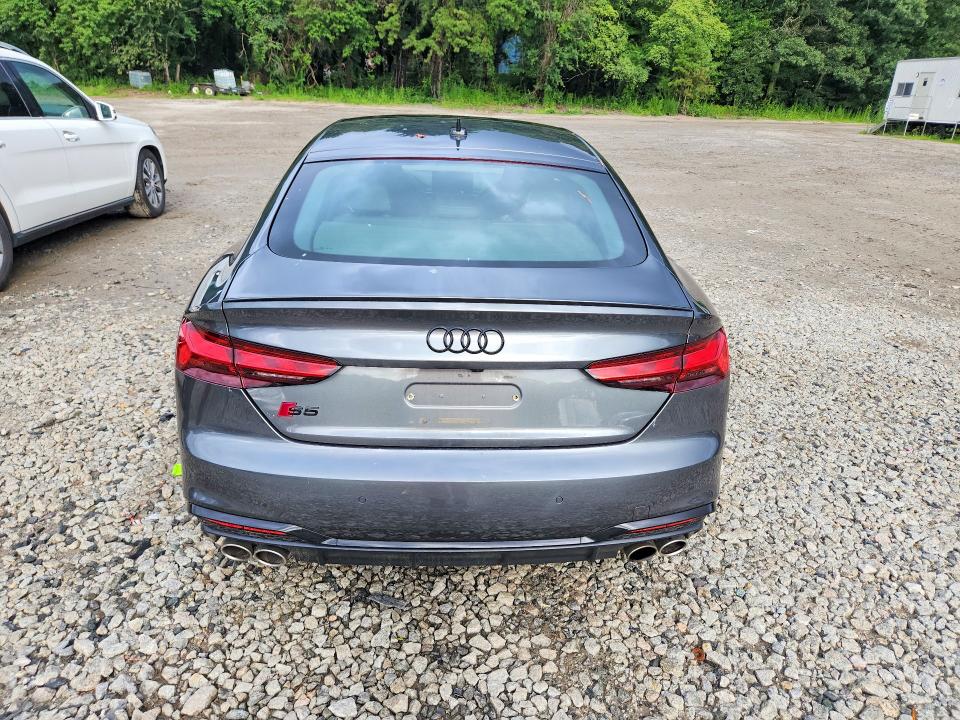 2022 Audi S5 VIN WAUC4CF56NA034416 COPART salvage auction — FRONT END, Ma - Cert Of Title-Salvage, sold $15,300 on 2026-08-06 (photo 6)