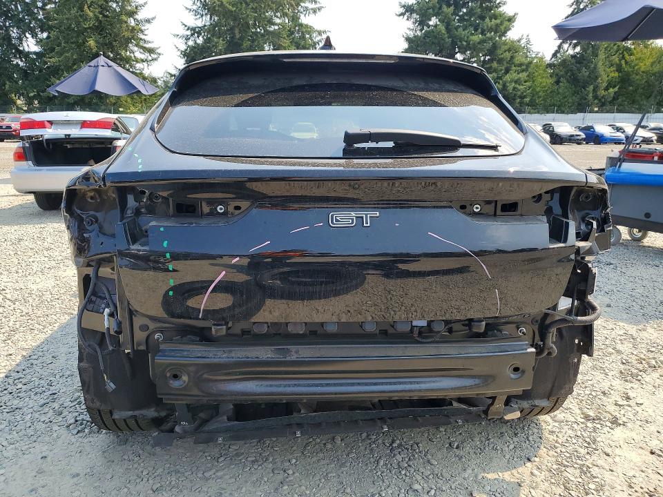 2024 Ford Mustang mach-e VIN 3FMTK4SX0RMA20327 COPART salvage auction — REAR END, WA - BILL OF SALE, sold $17,100 on 2026-08-18 (photo 6)