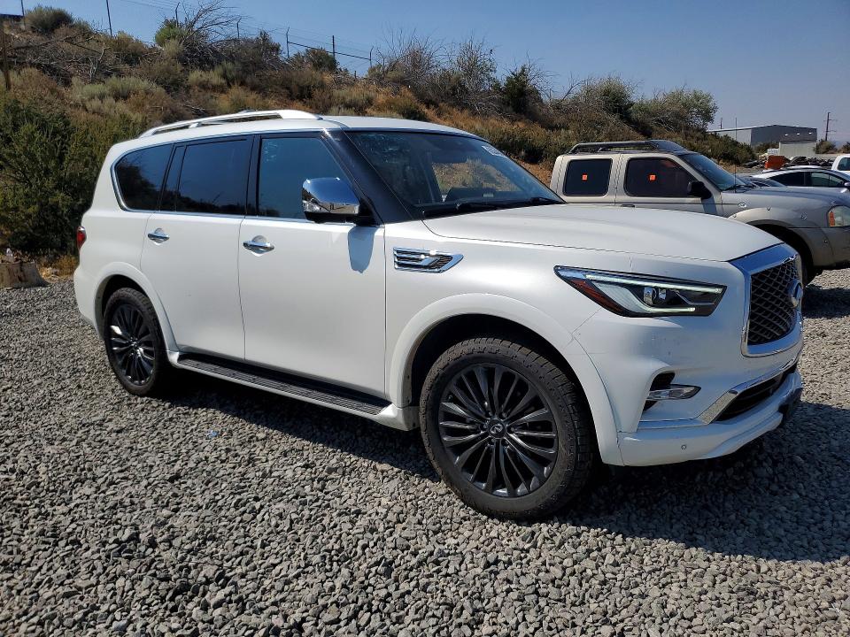 2022 Infiniti Qx80 VIN JN8AZ2BEXN9292715 COPART salvage auction — VANDALISM, NV - SALVAGE TITLE, sold $23,000 on 2026-09-10 (photo 4)