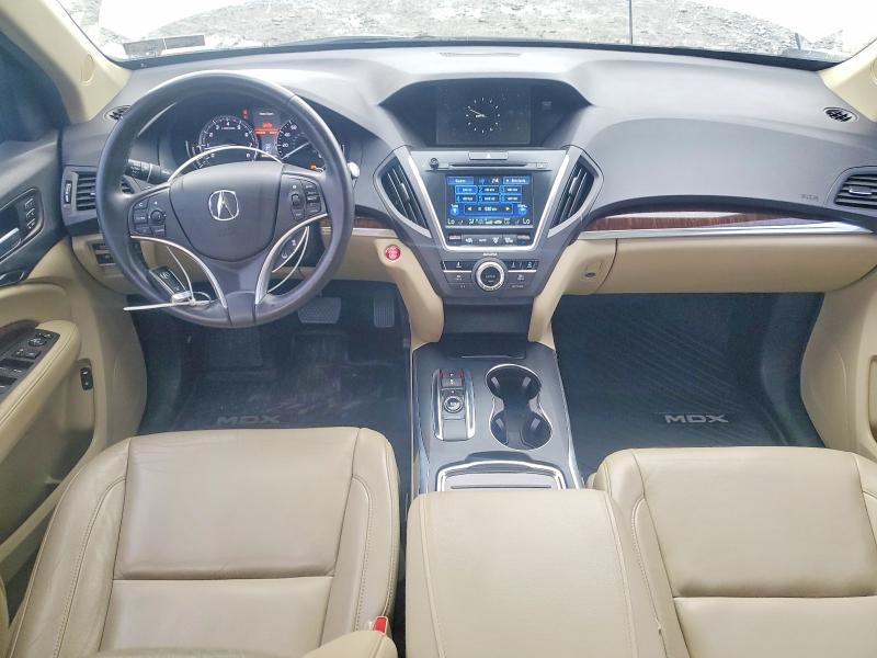 2017 Acura Mdx VIN 5FRYD4H32HB001806 COPART salvage auction — SIDE, Pa - Certificate Of Salvage, sold $8,500 on 2026-09-02 (photo 8)
