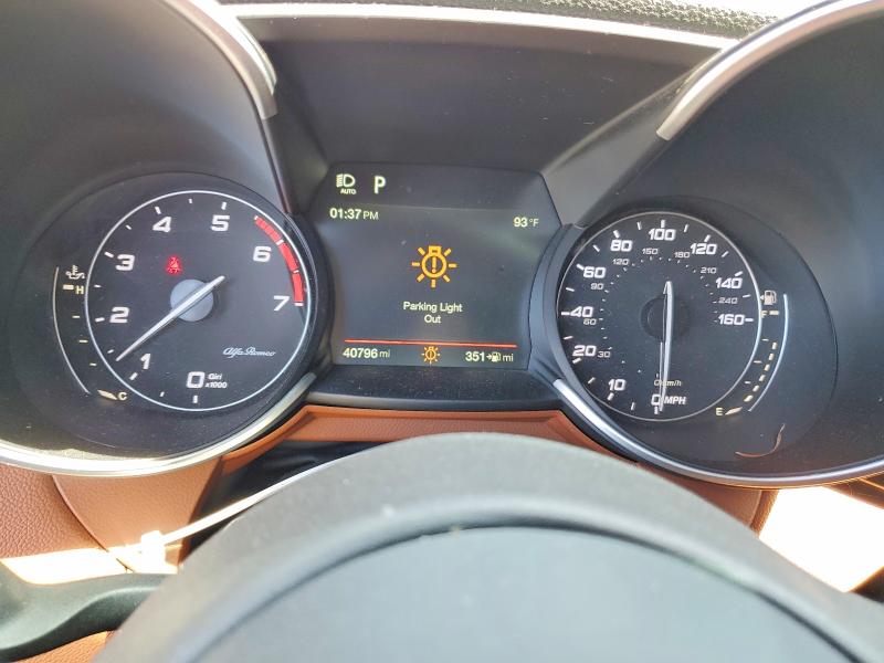 2018 Alfa romeo Giulia VIN ZARFAEBN7J7581489 COPART salvage auction — FRONT END, Wa - Bill Of Sale, sold $1,450 on 2026-08-25 (photo 9)