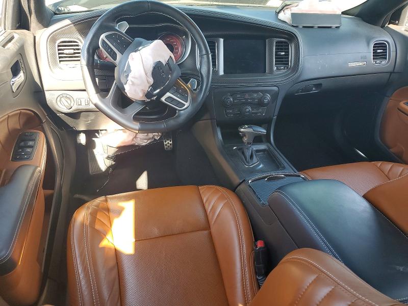 2022 Dodge Charger VIN 2C3CDXL96NH135706 COPART salvage auction — FRONT END, Ca - Salvage Certificate, sold $30,000 on 2026-09-15 (photo 8)