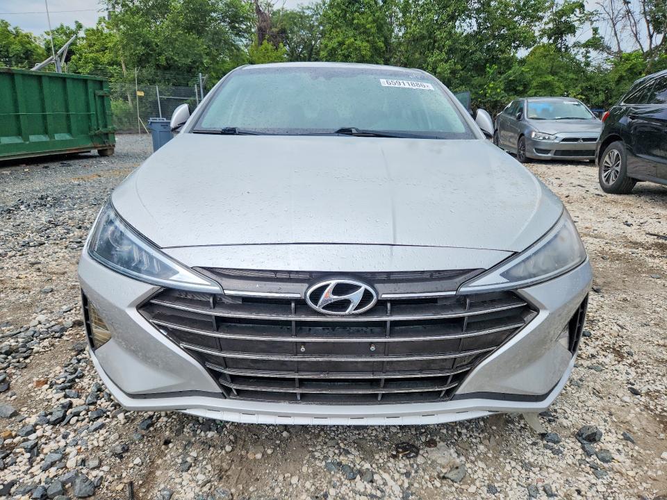 2019 Hyundai Elantra VIN KMHD84LF0KU767405 COPART salvage auction — FRONT END, In - Certificate Of Title (P), sold $3,350 on 2026-08-27 (photo 5)